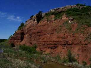 Cliff wall